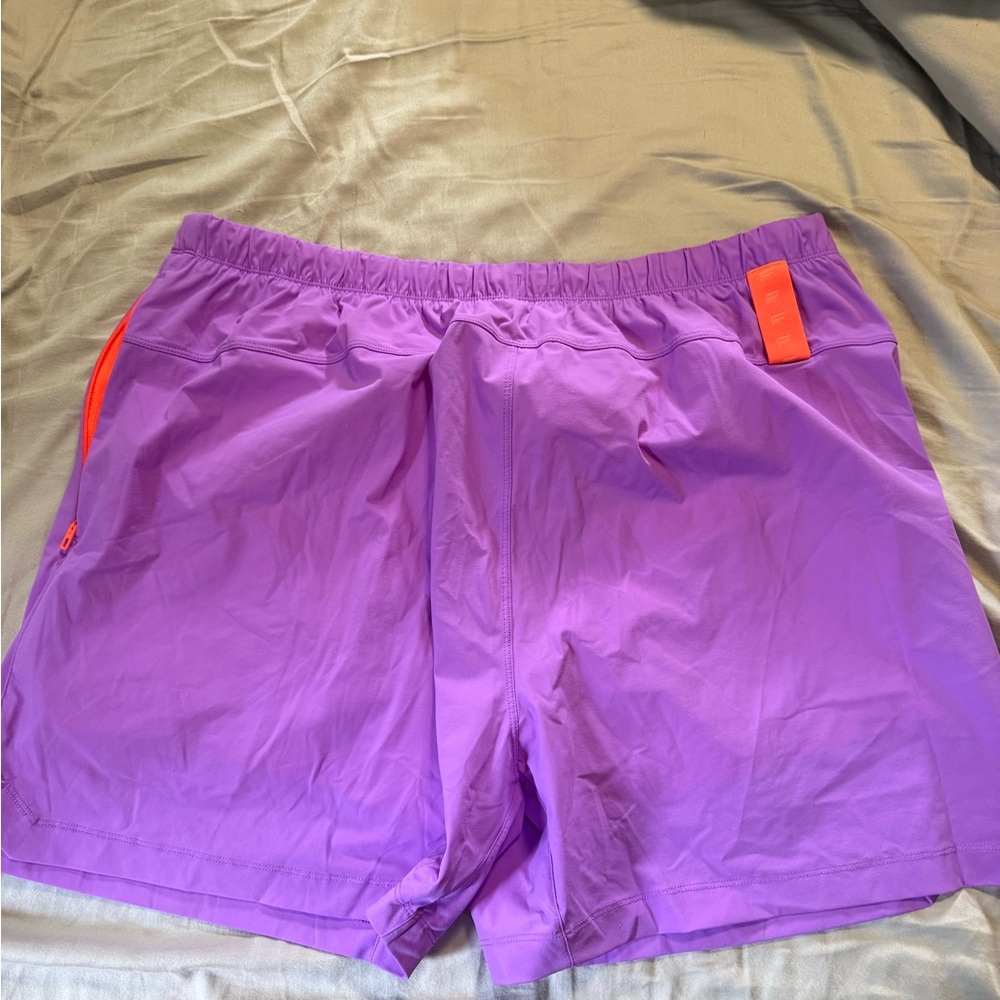Fabletics Purple Athletic Shorts